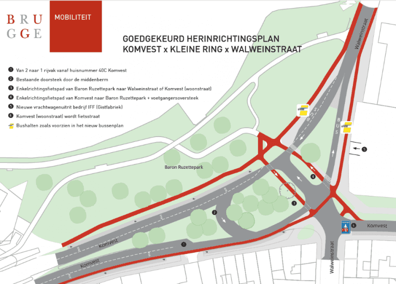 Bruggy - mapa mobility